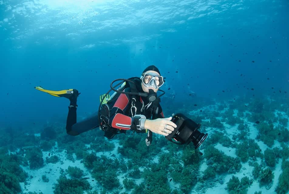 videocamera professionale subacquea
