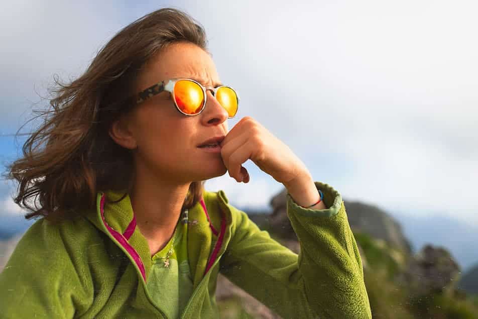 occhiali donna trekking
